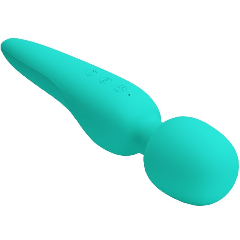 PRETTY LOVE - MEREDITH MASSAGER 12 VIBRATIONSMODI AQUA GRÜN