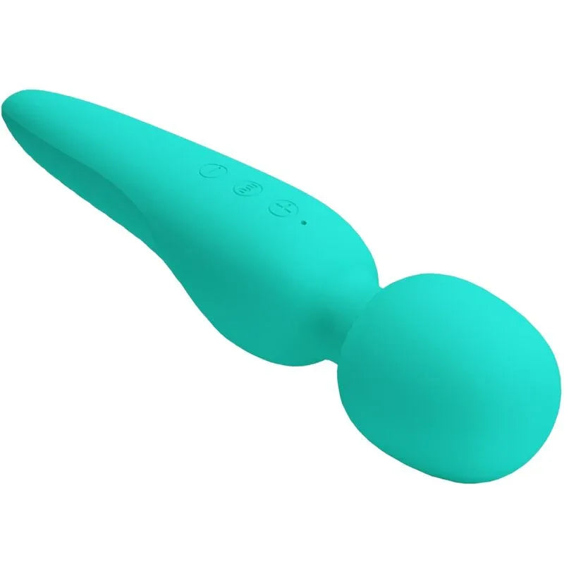 PRETTY LOVE - MEREDITH MASSAGER 12 VIBRATIONSMODI AQUA GRÜN - Vanelion Paradise