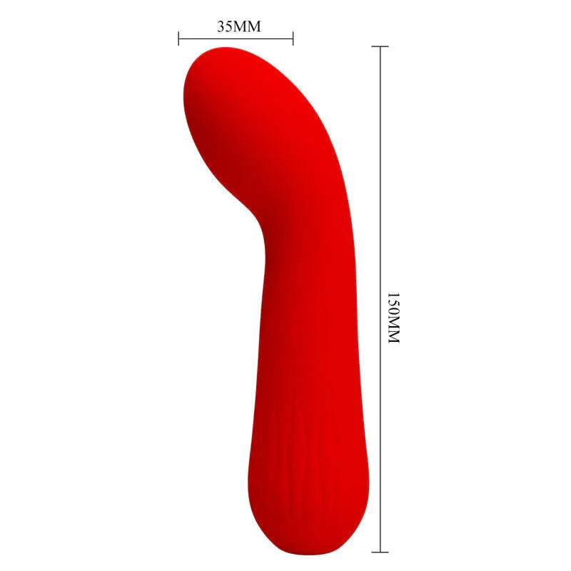 PRETTY LOVE - FAUN WIEDERAUFLADBARER VIBRATOR ROT - Vanelion Paradise