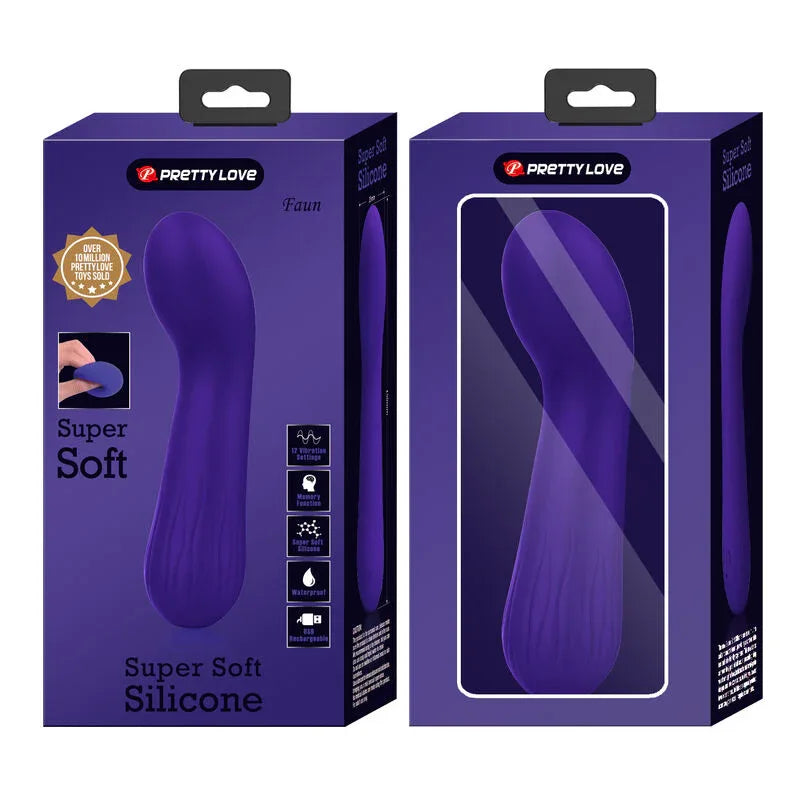 PRETTY LOVE - FAUN WIEDERAUFLADBARER VIBRATOR LILA - Vanelion Paradise