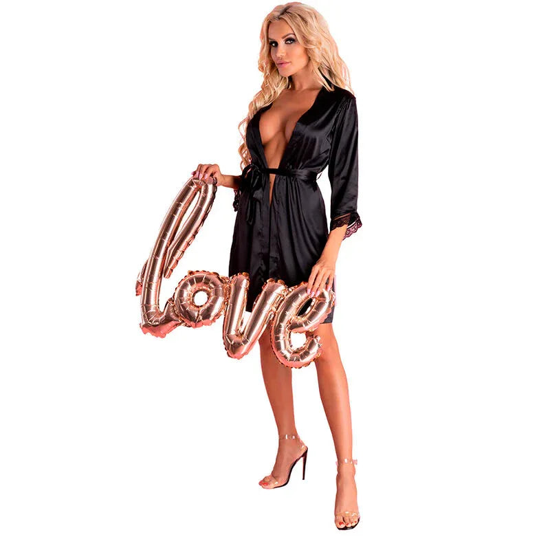 LIVCO CORSETTI FASHION - ARILADYEN LC 90568 KLEID + HÖSCHE SCHWARZ - Vanelion Paradise