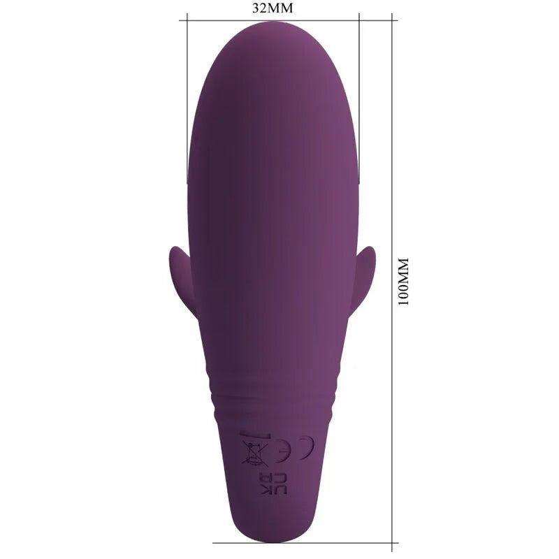 PRETTY LOVE - JAYLEEN VIBRATOR MIT APP-FERNBEDIENUNG LILA - Vanelion Paradise