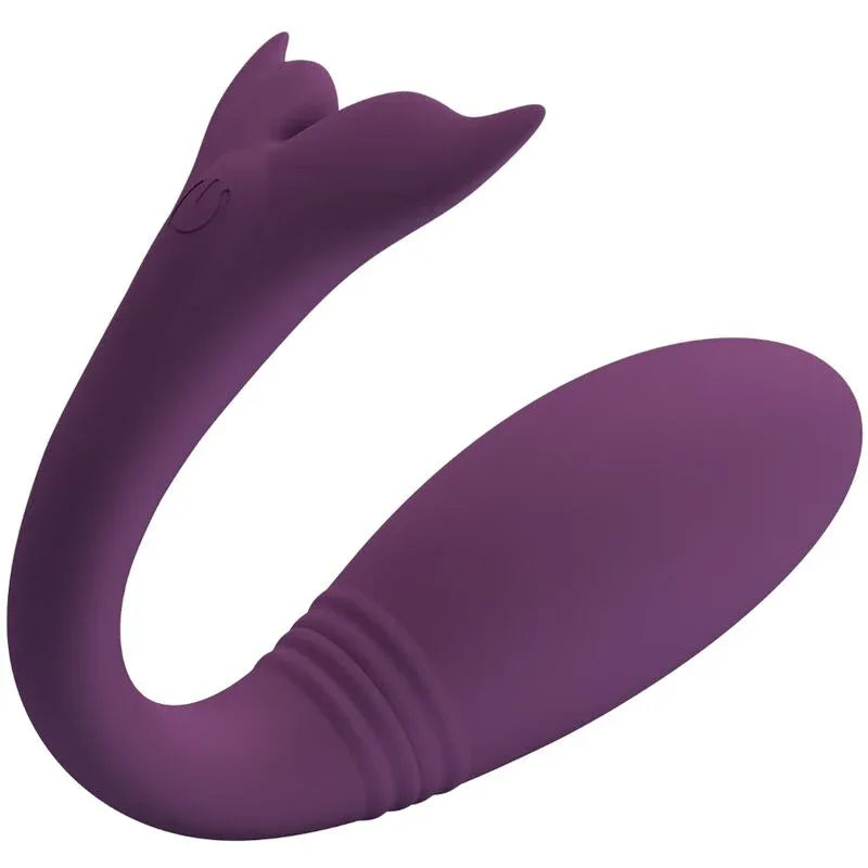 PRETTY LOVE - JAYLEEN VIBRATOR MIT APP-FERNBEDIENUNG LILA - Vanelion Paradise