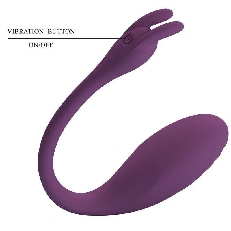 PRETTY LOVE - CATALINA VIBRATOR APP FERNBEDIENUNG LILA - Vanelion Paradise