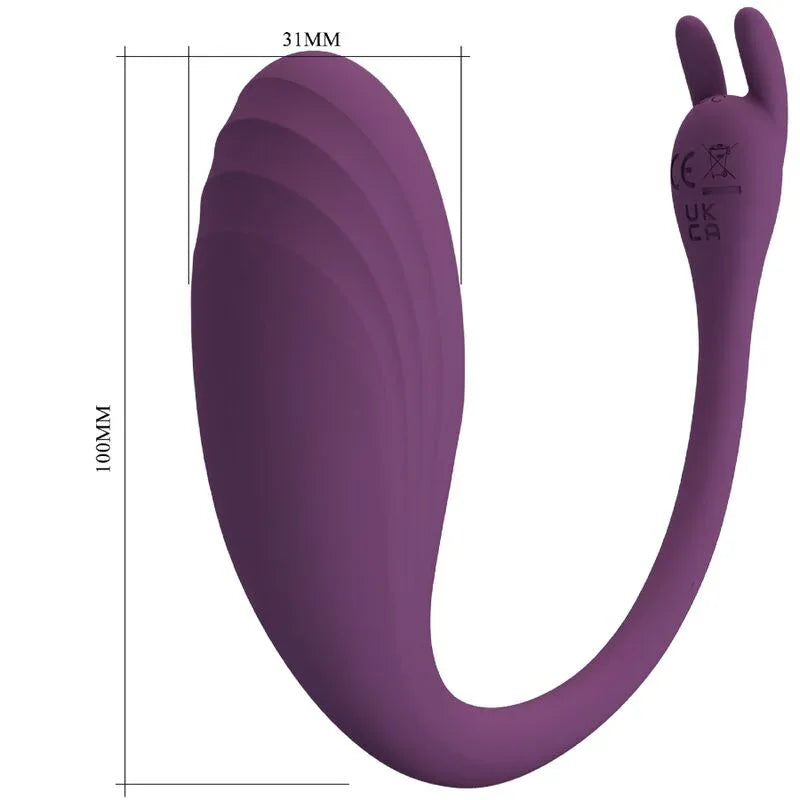 PRETTY LOVE - CATALINA VIBRATOR APP FERNBEDIENUNG LILA - Vanelion Paradise