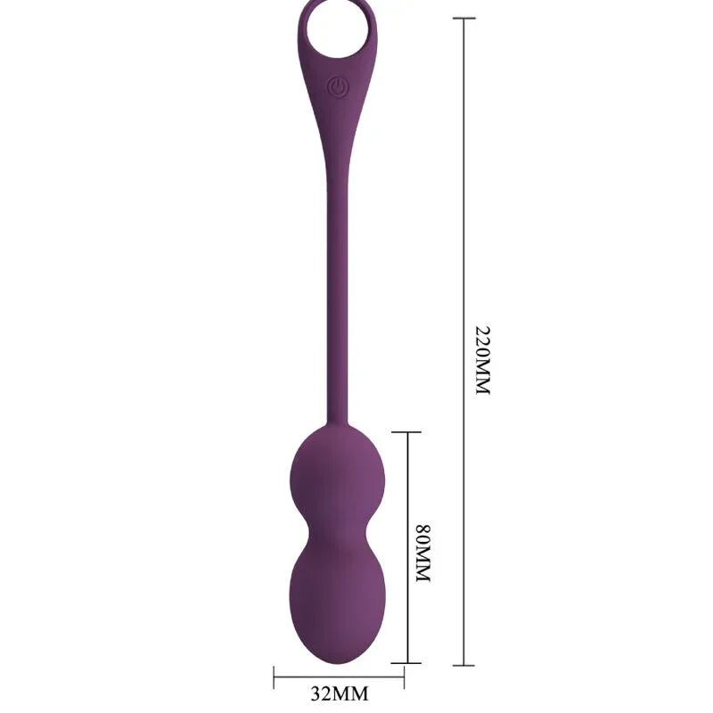 PRETTY LOVE - ELVIRA KEGEL BALLS APP FERNBEDIENUNG LILA - Vanelion Paradise