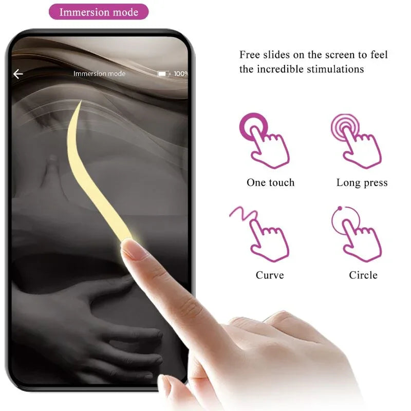 PRETTY LOVE - ELVIRA KEGEL BALLS APP FERNBEDIENUNG LILA - Vanelion Paradise