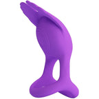 PRETTY LOVE - SILAS VIBRANT PENIS RING 7 VIBRATIONEN LILA SILIKON - Vanelion Paradise