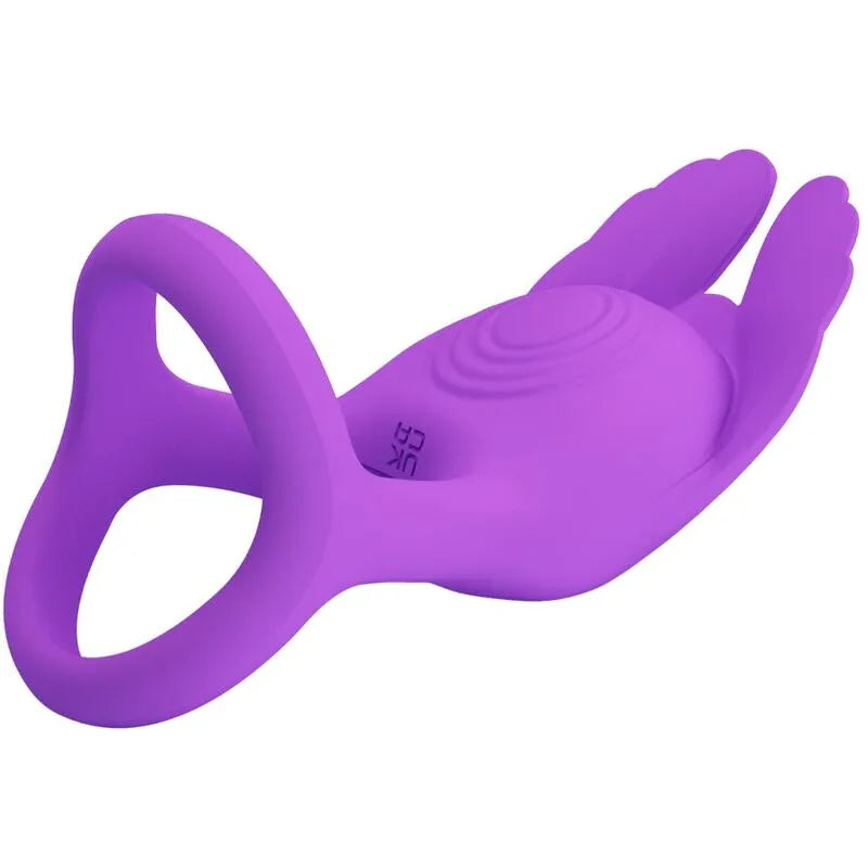 PRETTY LOVE - SILAS VIBRANT PENIS RING 7 VIBRATIONEN LILA SILIKON - Vanelion Paradise