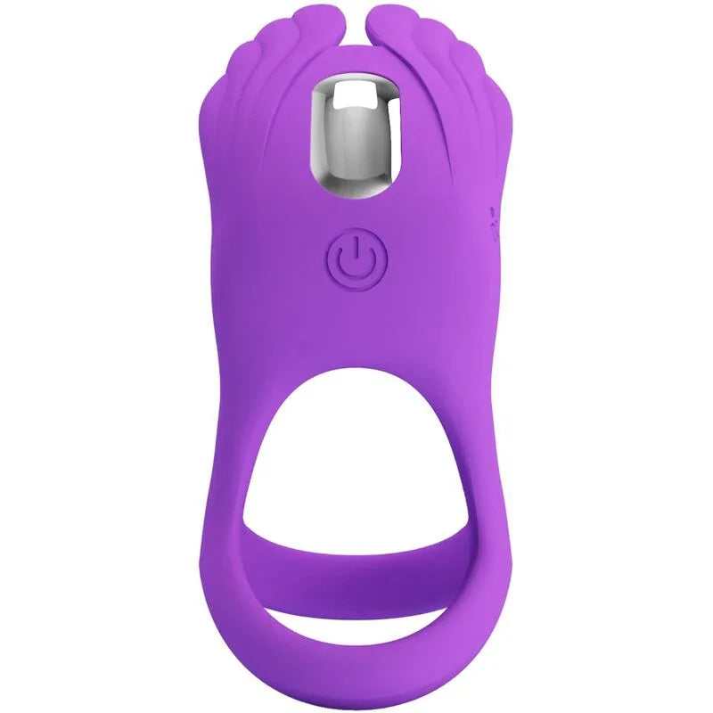 PRETTY LOVE - SILAS VIBRANT PENIS RING 7 VIBRATIONEN LILA SILIKON - Vanelion Paradise