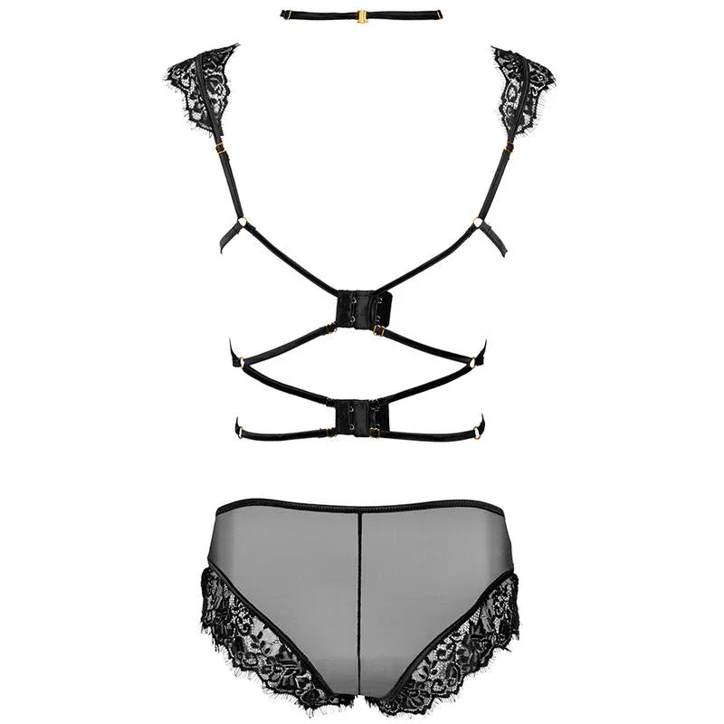 LIVCO CORSETTI FASHION - PALMENOM LC 90614 BH + HÖSCHEN SCHWARZ - Vanelion Paradise