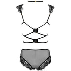 LIVCO CORSETTI FASHION - PALMENOM LC 90614 BH + HÖSCHEN SCHWARZ - Vanelion Paradise