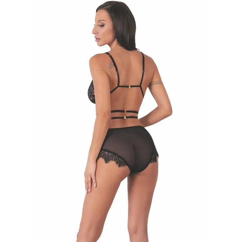 LIVCO CORSETTI FASHION - DREZNA LC 90733 BH + HÖSCHEN SCHWARZ - Vanelion Paradise
