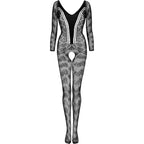 LIVCO CORSETTI FASHION - CORDILL LC 17358 BODYSTOCKING CROTCHLESS SCHWARZ EINE GRÖSSE - Vanelion Paradise