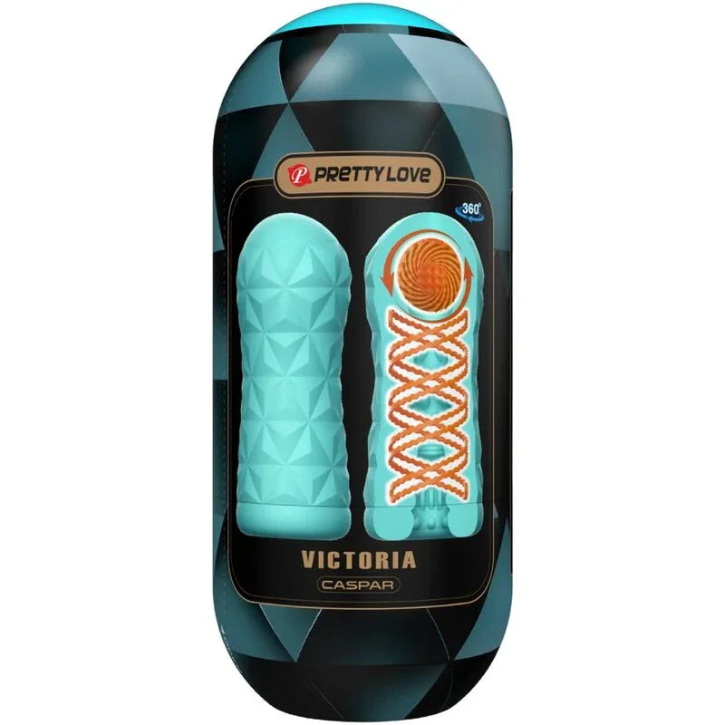 PRETTY LOVE - VICTORIA CASPAR MASTURBATOR AQUA GREEN - Vanelion Paradise