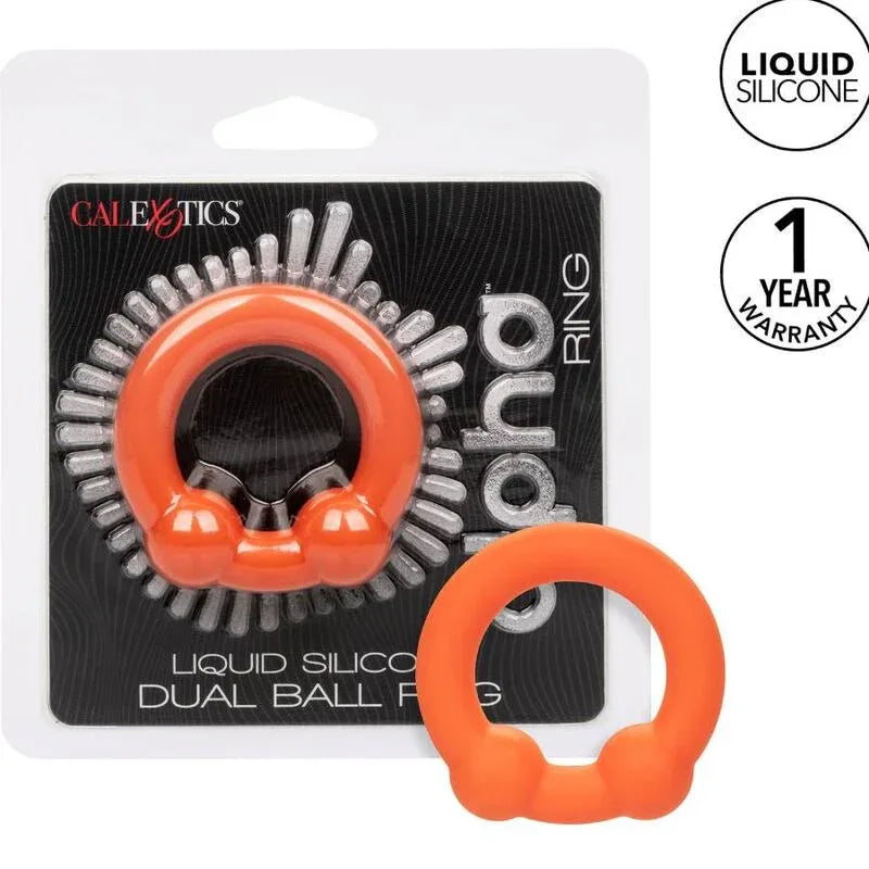 CALEXOTICS - ALPHA DUAL BALL RING ORANGE - Vanelion Paradise