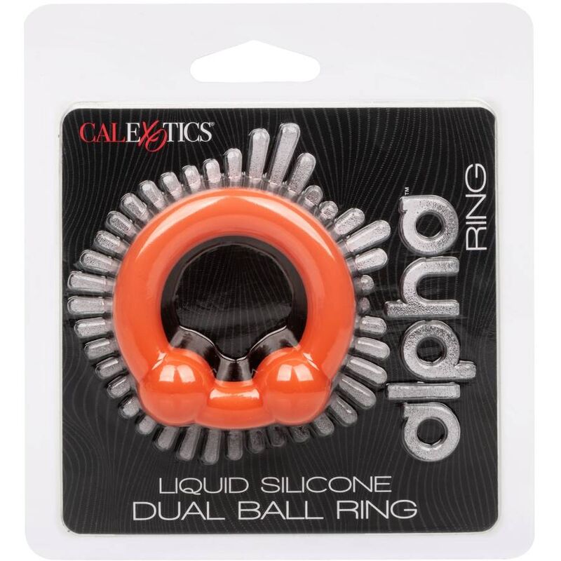 CALEXOTICS - ALPHA DUAL BALL RING ORANGE