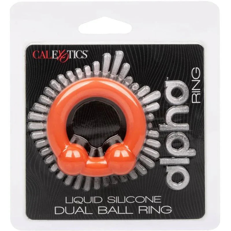 CALEXOTICS - ALPHA DUAL BALL RING ORANGE - Vanelion Paradise