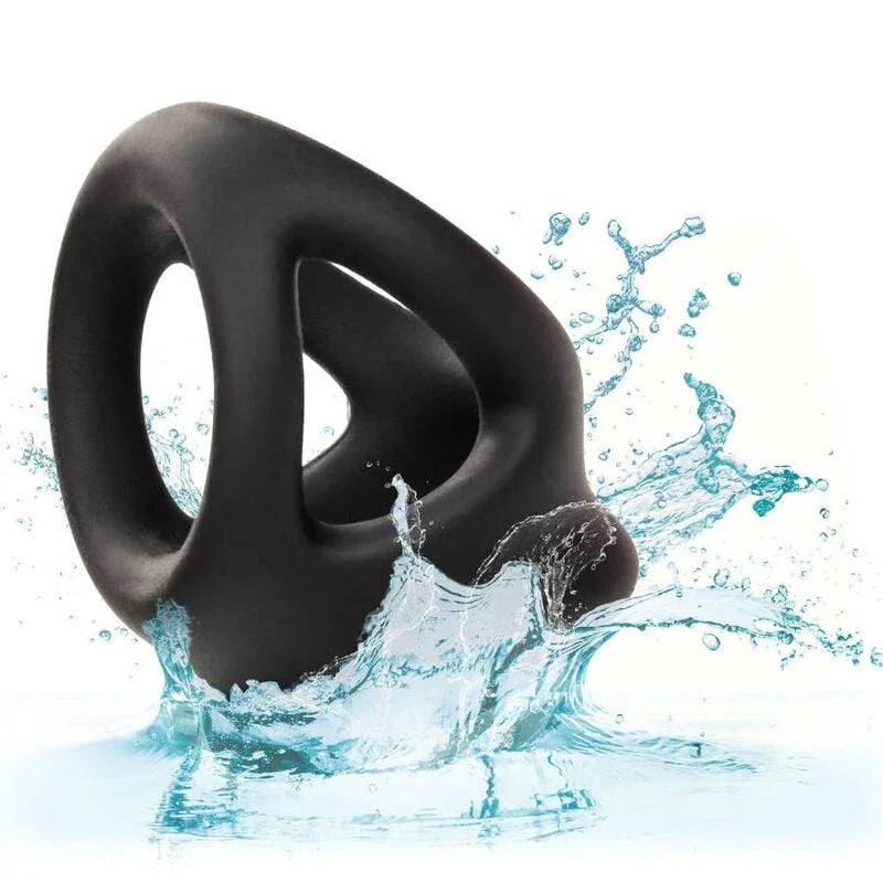 CALEXOTICS - ALPHA DUAL CAGE RING SCHWARZ - Vanelion Paradise