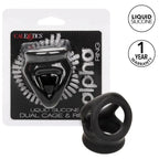 CALEXOTICS - ALPHA DUAL CAGE RING SCHWARZ - Vanelion Paradise