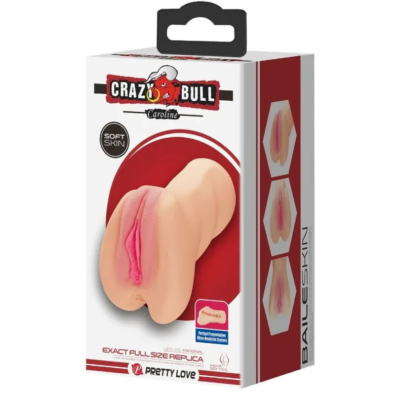 CRAZY BULL - CAROLINE VAGINAFÖRMIGER MASTUBADOR - Vanelion Paradise