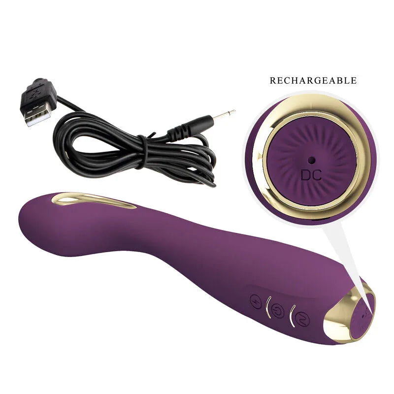 PRETTY LOVE - HECTOR ELECTROSHOCK VIBRATOR PER APP-STEUERUNG LILA - Vanelion Paradise