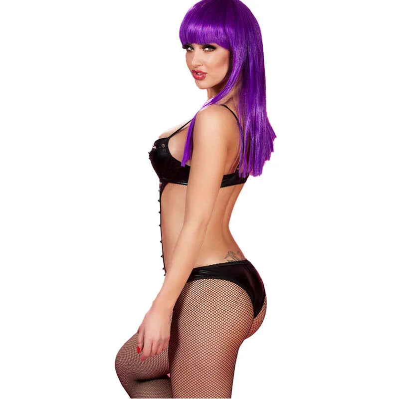 CHILIROSE - CR 3573 BODY ANZUG SCHWARZ S/M - Vanelion Paradise