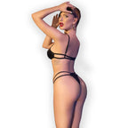 CHILIROSE - CR 4700 SET BODYSUIT SCHWARZ S/M - Vanelion Paradise