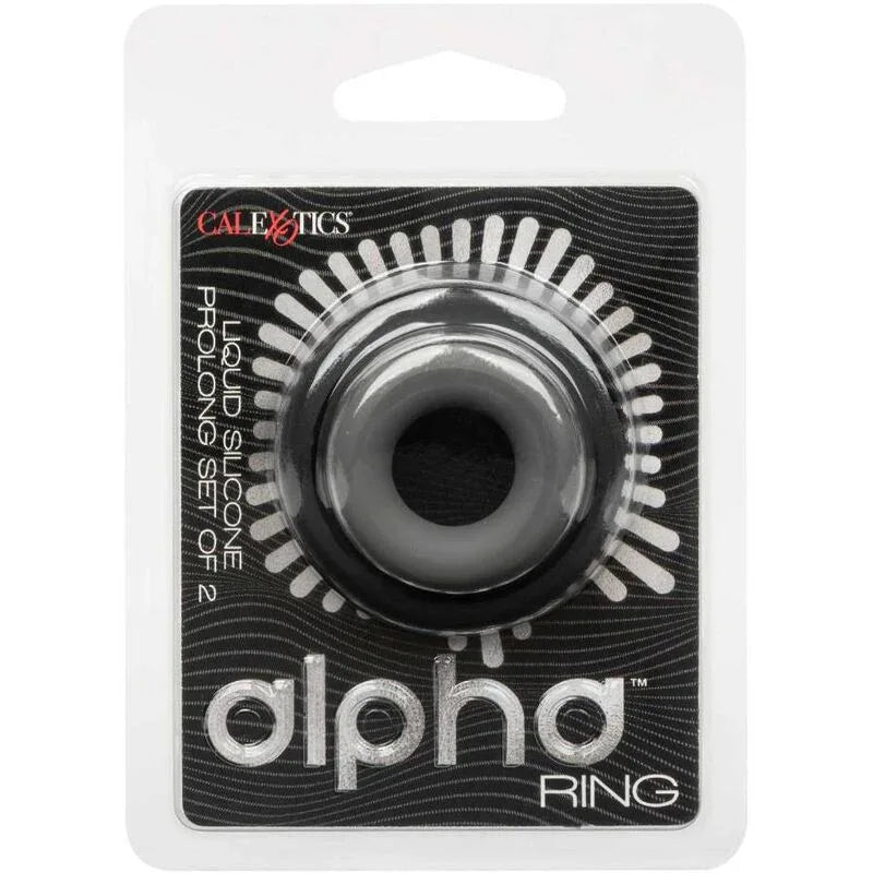 CALEXOTICS - ALPHA PROLONG SET MIT 2 RINGEN GRAU - Vanelion Paradise