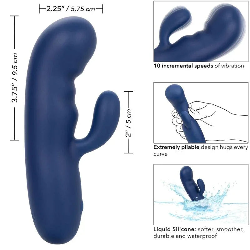 CALEXOTICS - CASHMERE-SEIDEN-DUO-BLAU - Vanelion Paradise