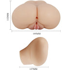 CRAZY BULL - REALISTISCHER VAGINA- UND ANUS-LUNA-VIBRATOR - Vanelion Paradise