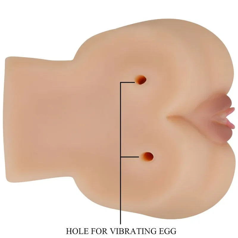 CRAZY BULL - REALISTISCHER VAGINA- UND ANUS-KYLIE-VIBRATOR - Vanelion Paradise