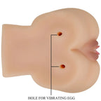 CRAZY BULL - REALISTISCHER VAGINA- UND ANUS-KYLIE-VIBRATOR - Vanelion Paradise