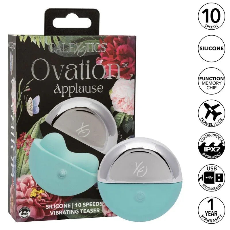 CALEXOTICS - OVATION APPLAUSE STIMULATOR AQUA GREEN - Vanelion Paradise