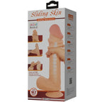 PRETTY LOVE - SLIDING SKIN SERIES REALISTISCHER DILDO MIT SLIDING SKIN SAUNAPF FLEISCH 26 CM - Vanelion Paradise