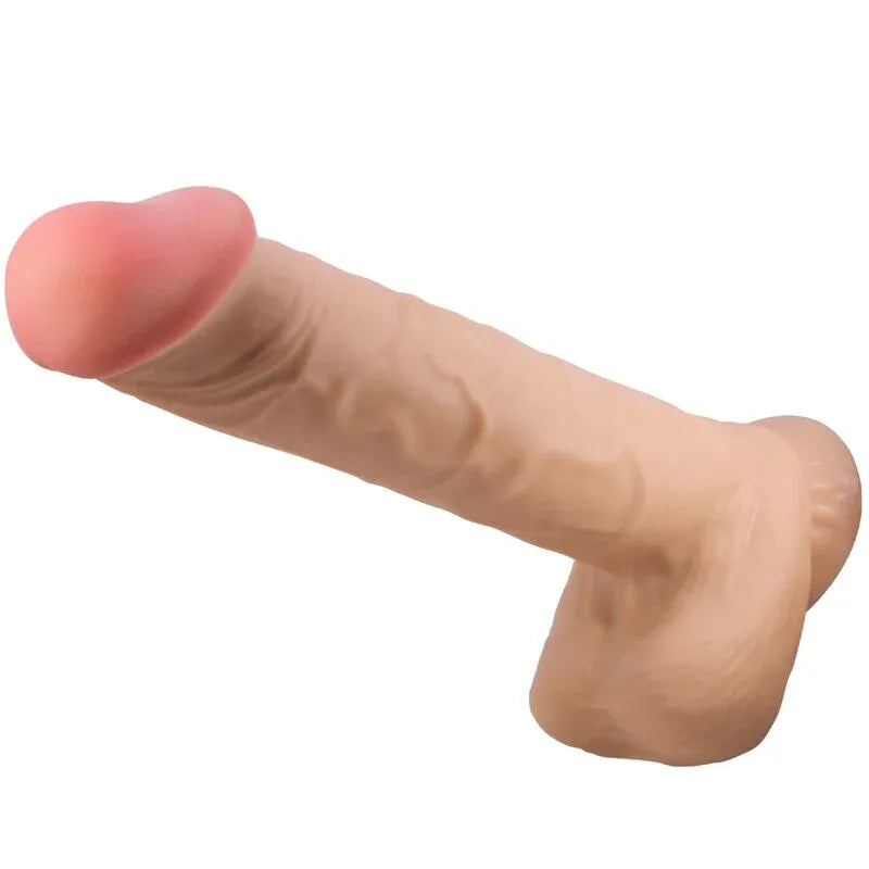 PRETTY LOVE - SLIDING SKIN SERIES REALISTISCHER DILDO MIT SLIDING SKIN SAUNAPF FLEISCH 26 CM - Vanelion Paradise