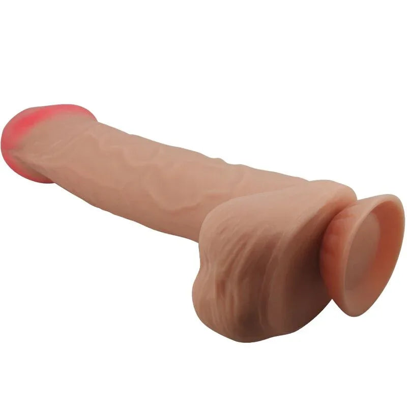 PRETTY LOVE - SLIDING SKIN SERIES REALISTISCHER DILDO MIT SLIDING SKIN SAUNAPF FLEISCH 26 CM - Vanelion Paradise