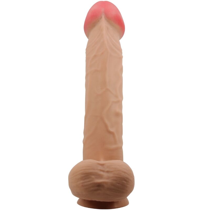 PRETTY LOVE - SLIDING SKIN SERIES REALISTISCHER DILDO MIT SLIDING SKIN SAUNAPF FLEISCH 26 CM