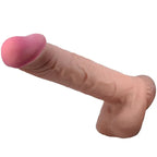 PRETTY LOVE - SLIDING SKIN SERIES REALISTISCHER DILDO MIT SLIDING SKIN SAUGNAPF BRAUN 26 CM - Vanelion Paradise