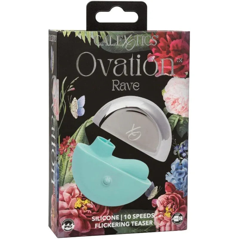 CALEXOTICS - OVATION RAVE STIMULATOR AQUA GREEN - Vanelion Paradise