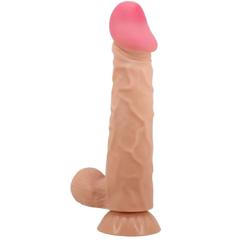 PRETTY LOVE - SLIDING SKIN SERIES REALISTISCHER DILDO MIT SLIDING SKIN SAUGNAPF 24 CM - Vanelion Paradise