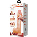PRETTY LOVE - SLIDING SKIN SERIES REALISTISCHER DILDO MIT SLIDING SKIN SAUGNAPF 24 CM - Vanelion Paradise