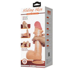 PRETTY LOVE - SLIDING SKIN SERIES REALISTISCHER DILDO MIT GLEITENDEM HAUT-SAUGNAP 21,8 CM - Vanelion Paradise