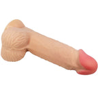 PRETTY LOVE - SLIDING SKIN SERIES REALISTISCHER DILDO MIT GLEITENDEM HAUT-SAUGNAP 20,6 CM - Vanelion Paradise