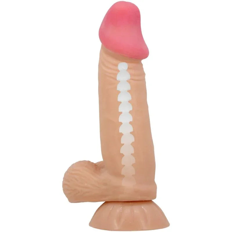 PRETTY LOVE - SLIDING SKIN SERIES REALISTISCHER DILDO MIT SLIDING SKIN SAUGNAPF 19,4 CM - Vanelion Paradise