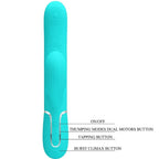 PRETTY LOVE - PERLITA MULTIFUNKTIONS-3-IN-1-G-PUNKT-VIBRATOR AQUA GRÜN - Vanelion Paradise