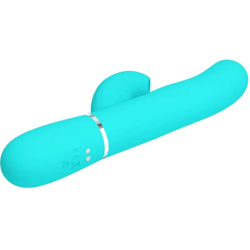 PRETTY LOVE - PERLITA MULTIFUNKTIONS-3-IN-1-G-PUNKT-VIBRATOR AQUA GRÜN - Vanelion Paradise