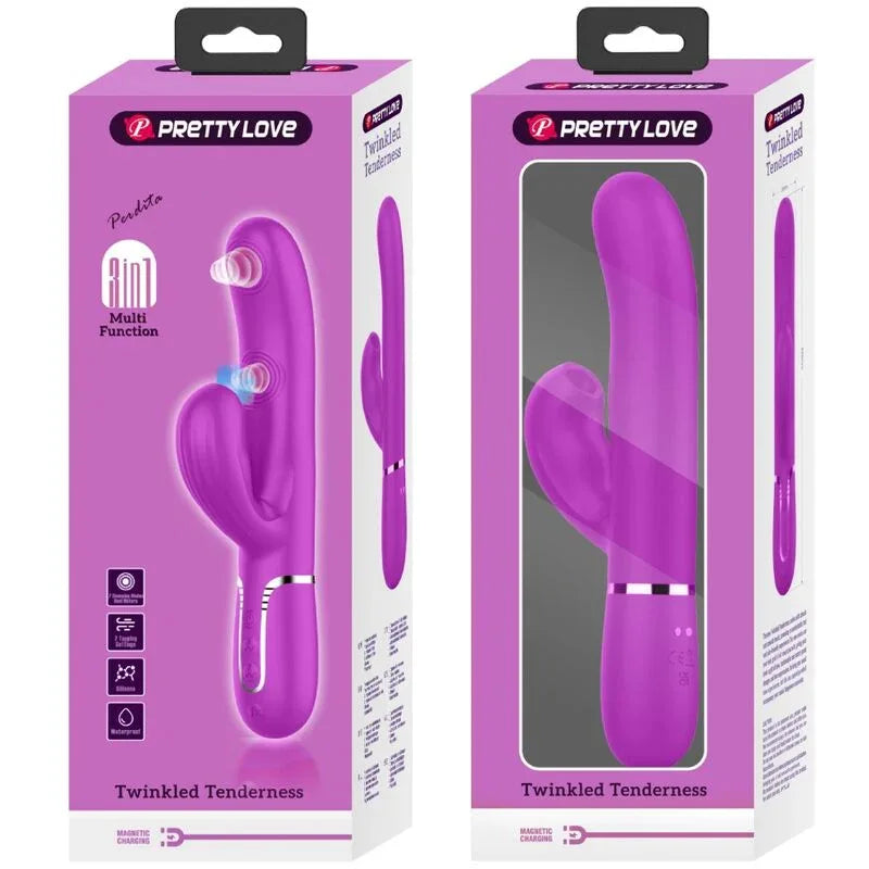 PRETTY LOVE - PERLITA MULTIFUNKTIONS-3-IN-1-G-SPOT-VIBRATOR VIOLETT - Vanelion Paradise
