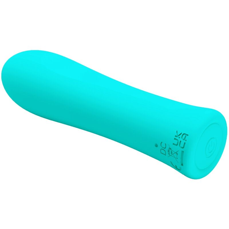 PRETTY LOVE - ALFREDA SUPER POWER VIBRATOR AQUA GREEN