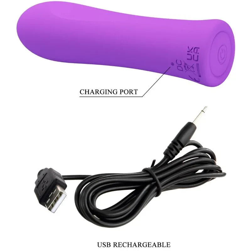PRETTY LOVE - ALFREDA SUPER POWER VIBRATOR AQUA LILA - Vanelion Paradise
